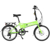 Image of Green Enzo eBikes - Folding Electric Bike - Side View