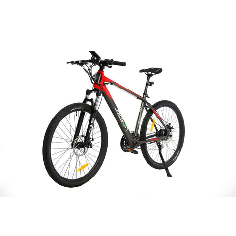 Black/Red Jetson Adventure - Electric Commuter Bike - Side View