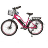 Image of Pink X-Treme Catalina 48V Electric Cruiser Bike - Side View