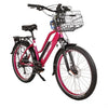 Image of Pink X-Treme Catalina 48V Electric Cruiser Bike - Front View