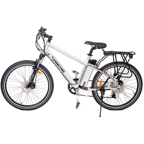 Silver X-Treme Trail Maker - Electric Mountain Bike - Side View