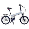 Image of White Platinum e-BIKES 3OND - Folding Electric Bike - Side View