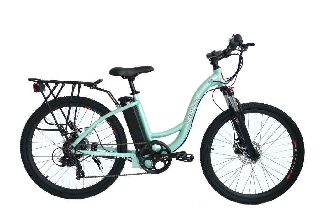 x treme electric bicycle review X-Treme TC-36 Electric 36 Volt Step-Through Mountain Bike – Electric Bike Revolution