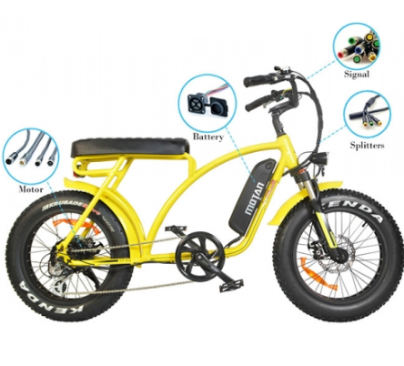 AddMotor M-60 - Fat Tire Electric Cruiser Bike